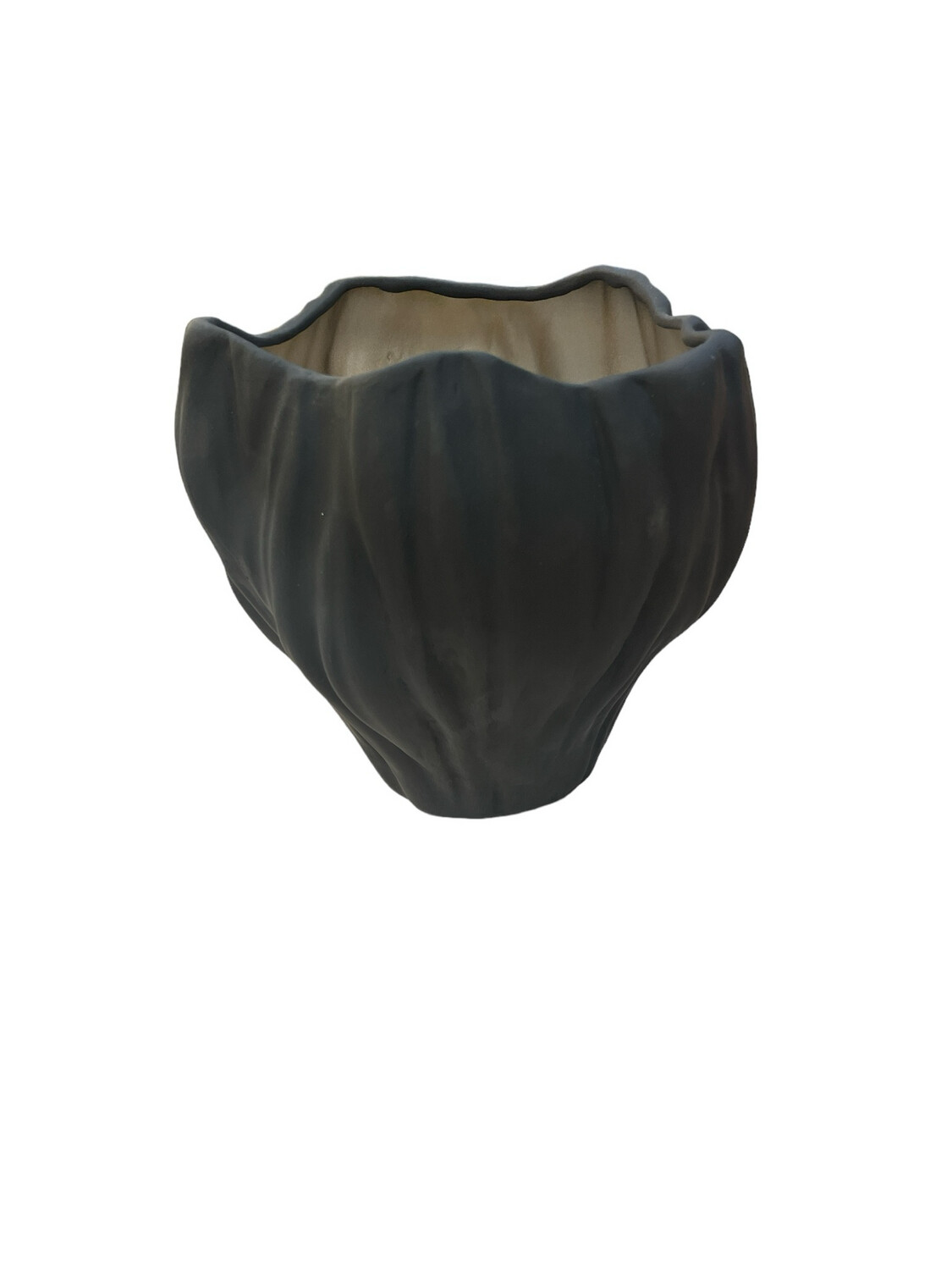 Vaso medio nero-oro Kosmo
