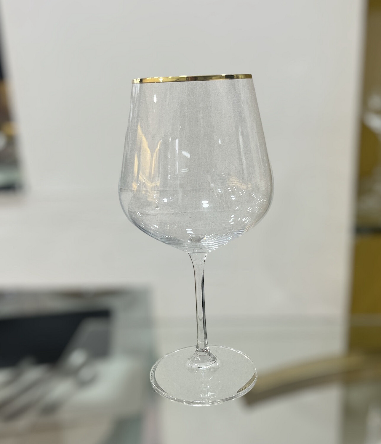 Rialto gold Vidivi - 12 calici vino 600ml filo oro