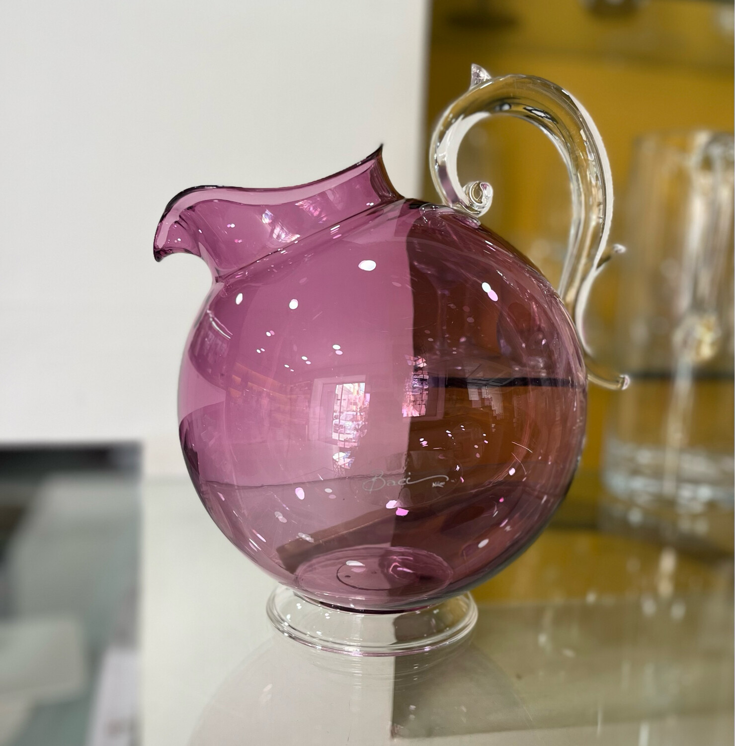 Brocca acrilico viola 2,25L - Baci Milano