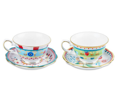 Set 2 tazze da te - Mamma Mia Baci Milano