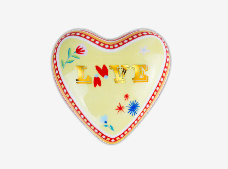 Cuore in porcellana da appendere - Mamma Mia Baci Milano