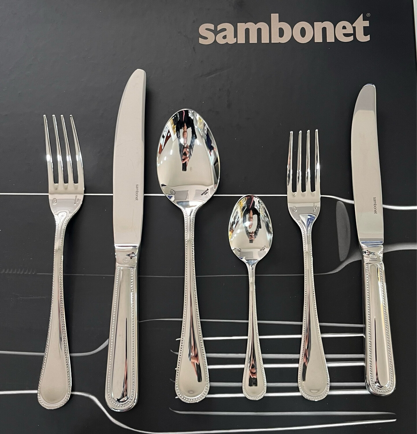 Perles Sambonet - Set posate 72 pezzi