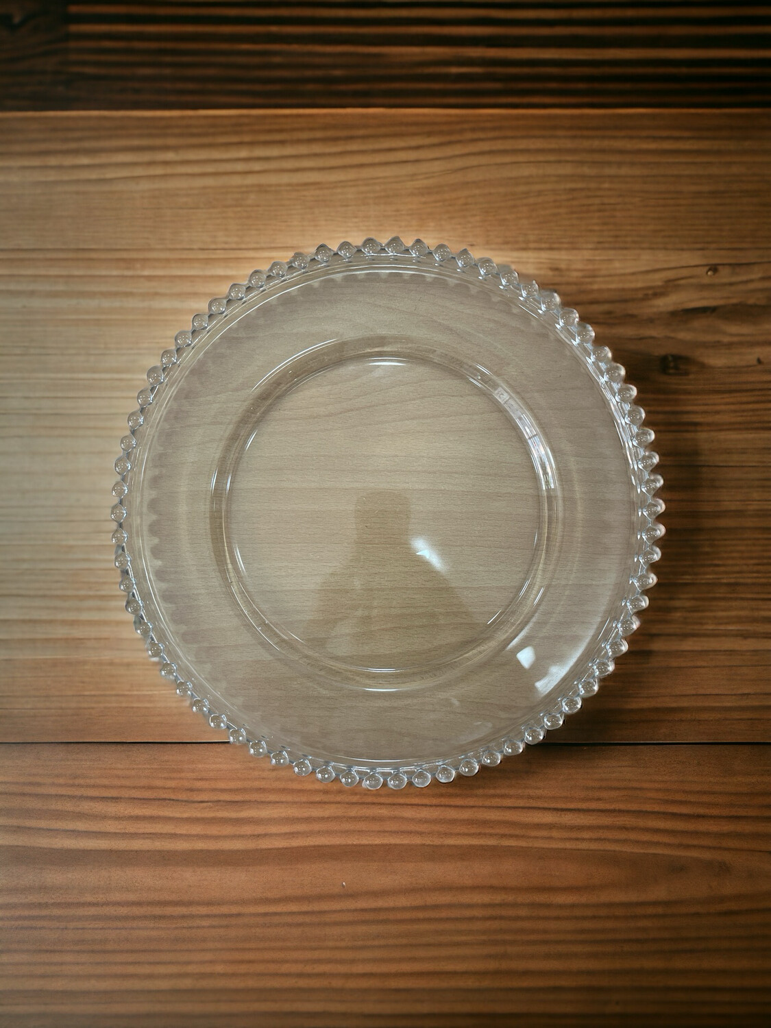 Set 6 sottopiatti cm.32 vetro - Pearl Clear Fade