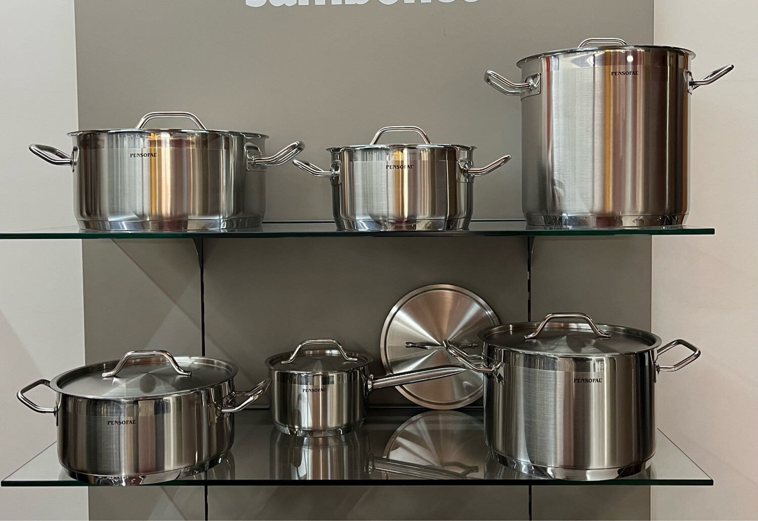 Batteria pentole Gastrochef inox 14 pezzi - Pensofal
