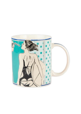 Mug porcellana - Gulp Baci Milano