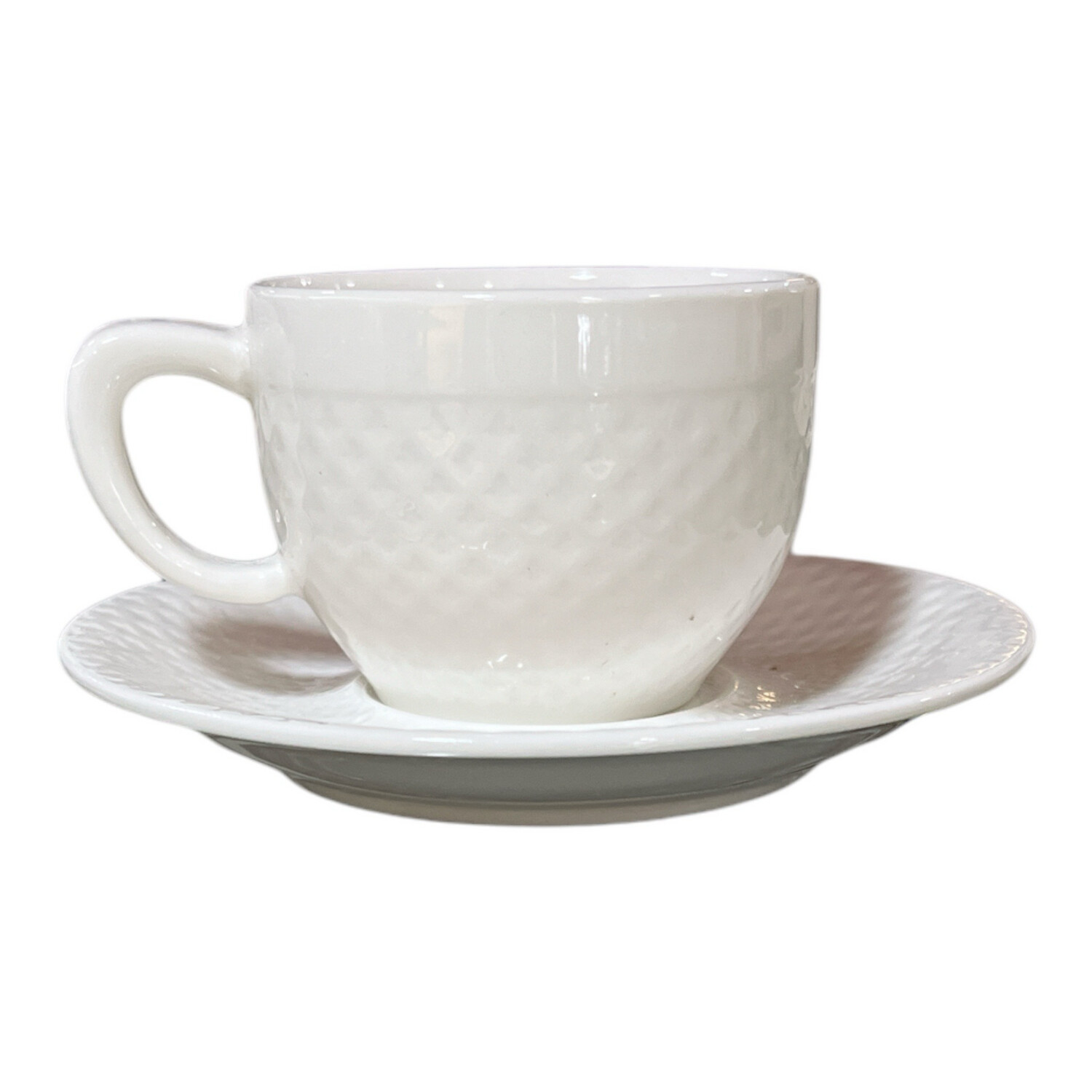 Set 12 tazze caffe con piattino - Trama Galbiati