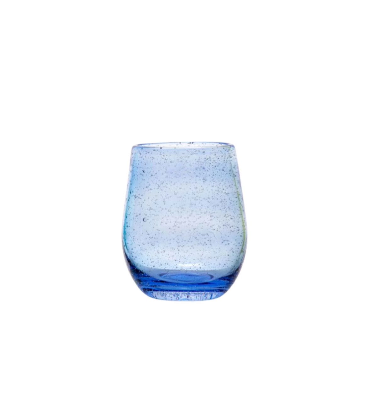 Set 6 bicchieri acqua - Bubble Blu Fade