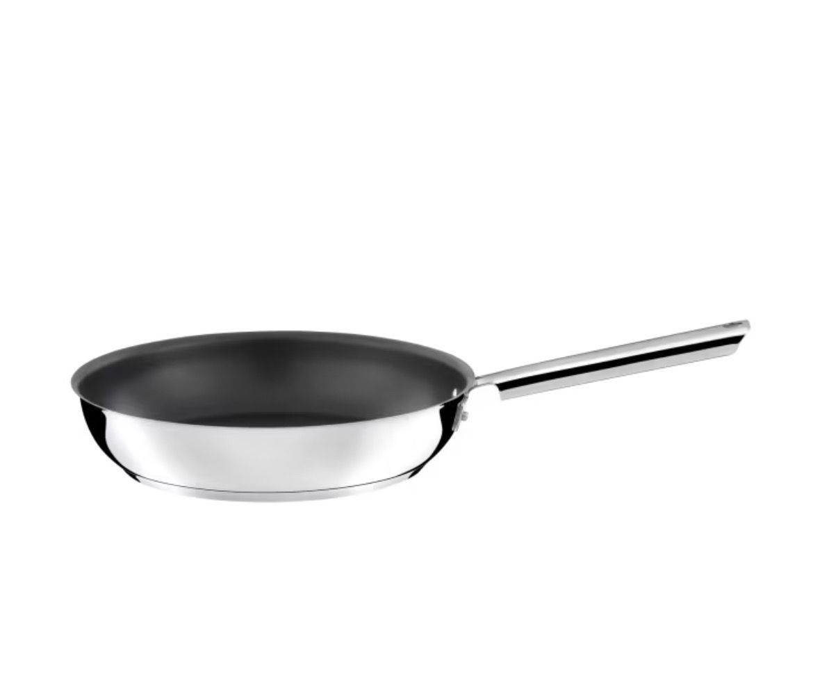 Padella antiaderente acciaio inox + misure - Mepra