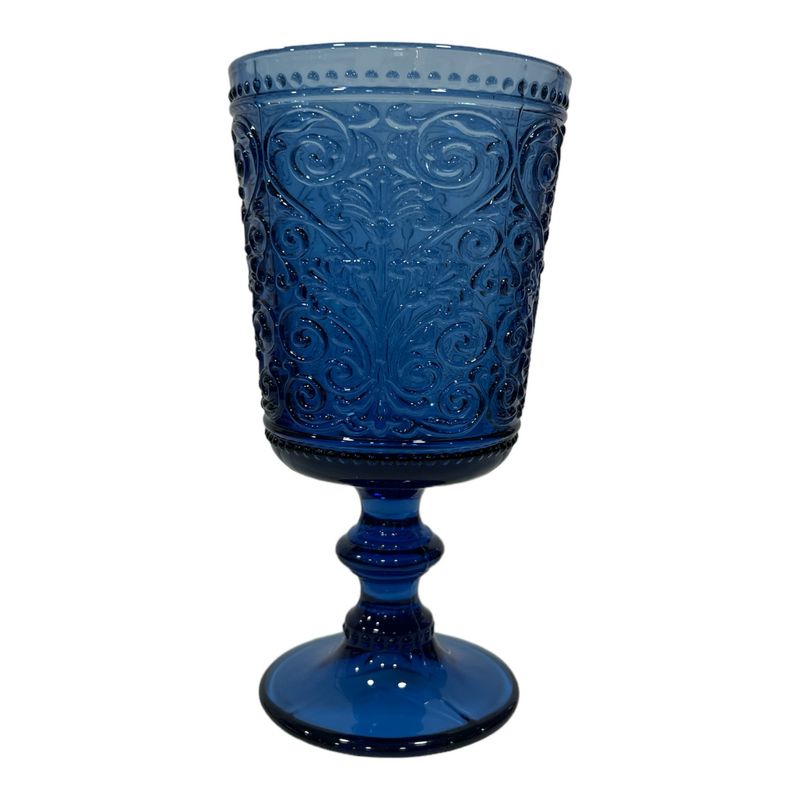 Set 6 calici vino blu - Acanto Galbiati