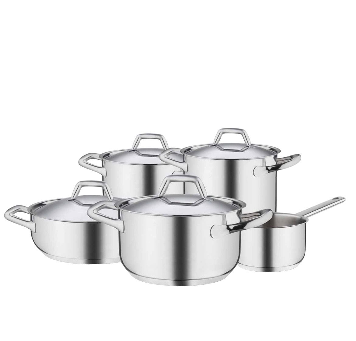 Batteria Chef Line 9 pz. - Barazzoni