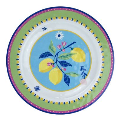 Set 6 piatti piani Melamina - Mamma Mia Baci Milano