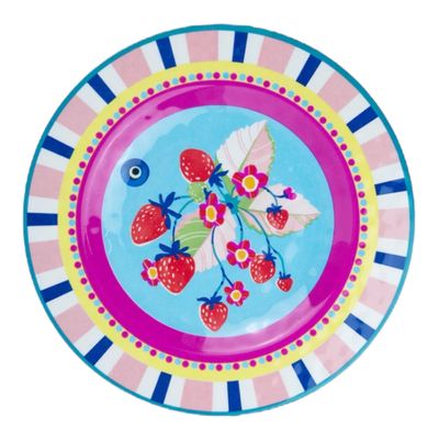 Set 6 piatti dessert Melamina - Mamma Mia Baci Milano