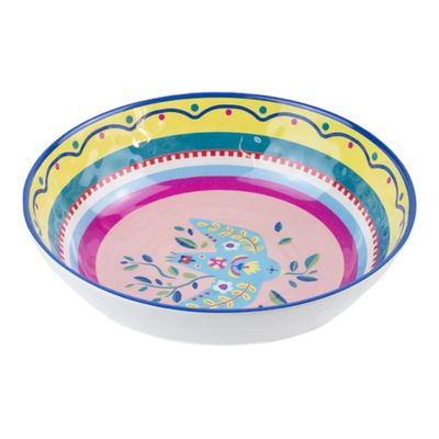 Set 6 piatti fondi Melamina - Mamma Mia Baci Milano