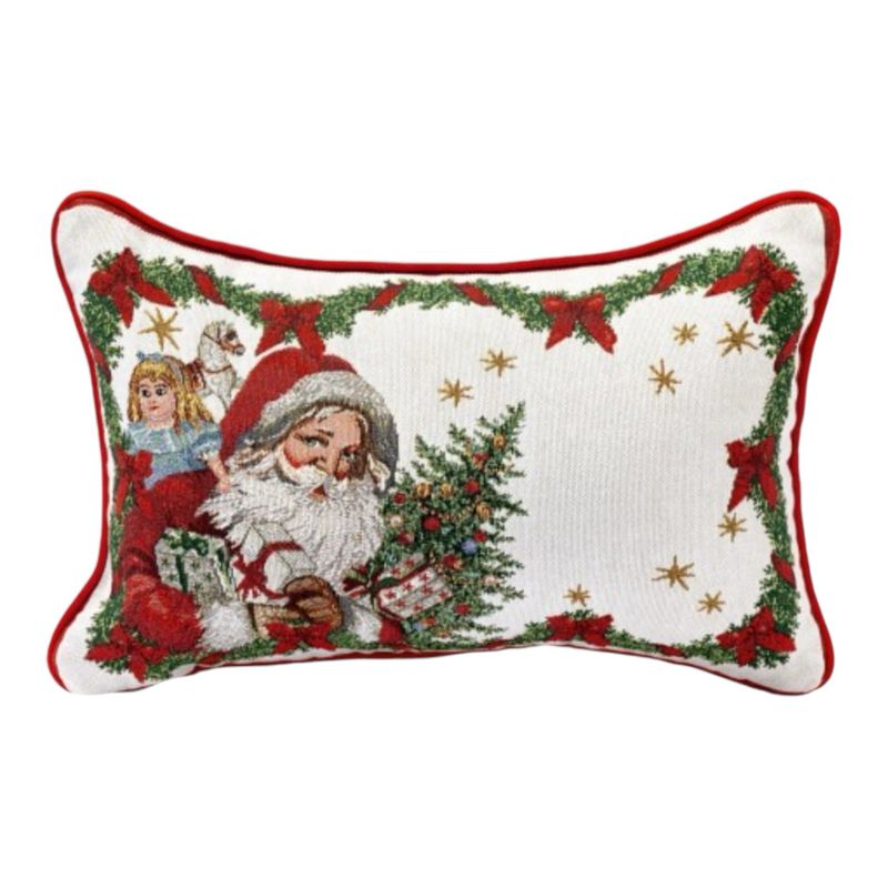 Cuscino reversibile, Babbo Natale cm.32x48 - Toy’s Fantasy Villeroy &amp; Boch