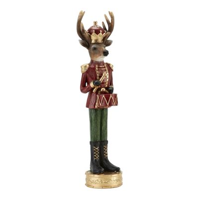 Crazy deer - renna con tamburo Fade cm39