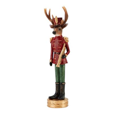 Crazy Deer - Renna con tromba Fade cm39