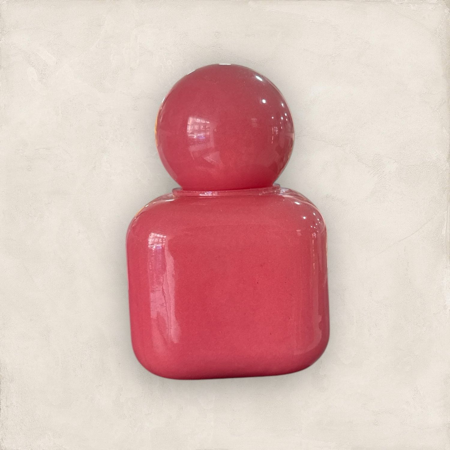 Ampolla fragola in vetro soffiato - Full of Joy Galbiati