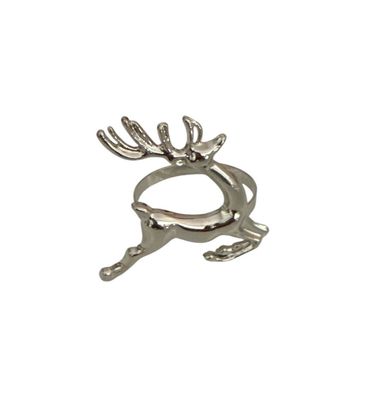 Set 6 Legatovagliolo renna argento - Fade