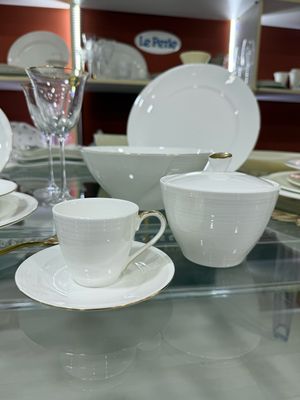 Servizio caffè 13 pezzi - Esprit filo oro Narumi