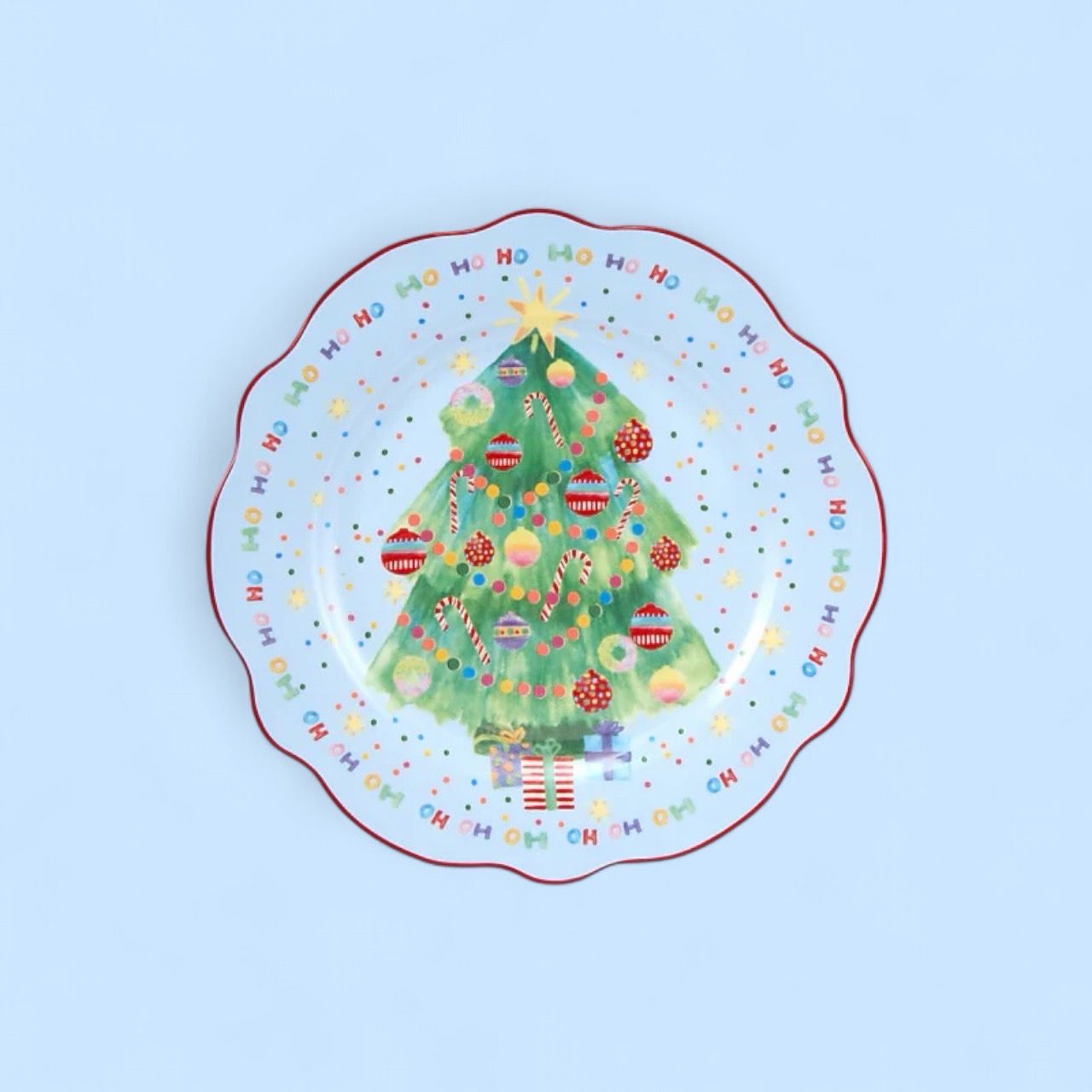 Jolly Joy Joy - piatto Christmas 20cm.