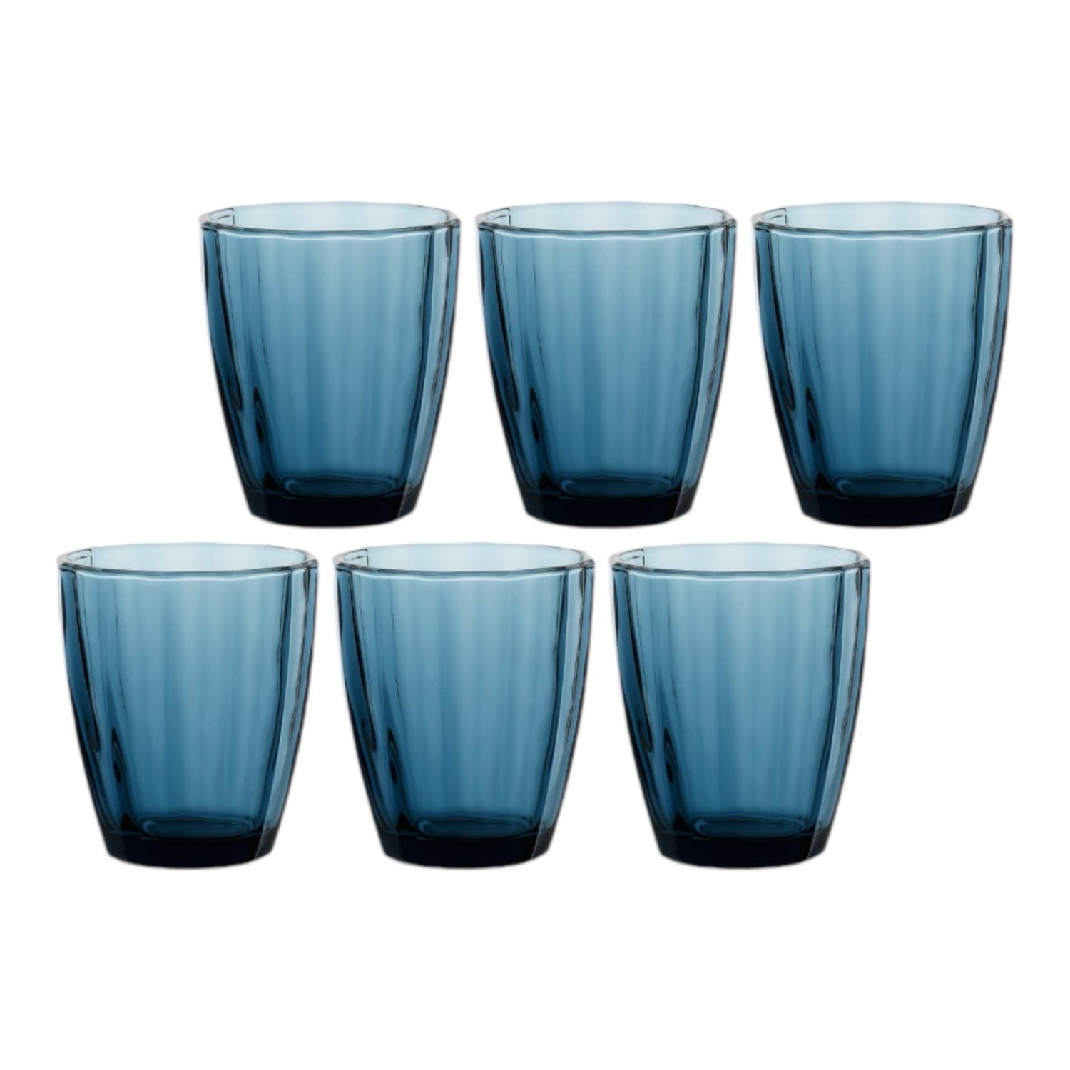 Set 6 bicchieri acqua - Amami blu notte