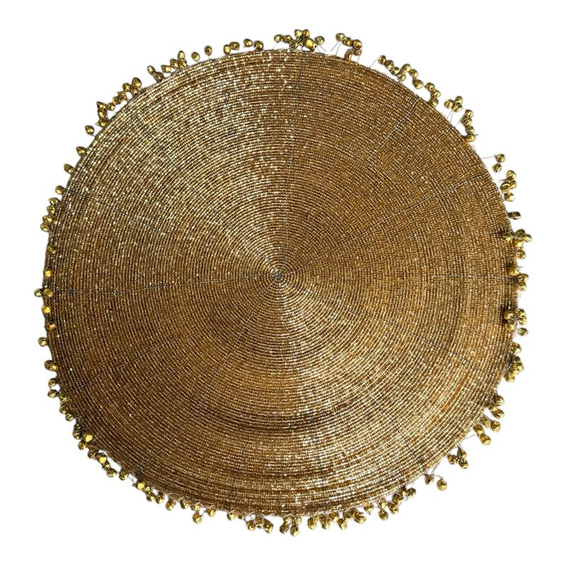 Set 6 tovagliette Jingle Bells oro - Villa d’Este