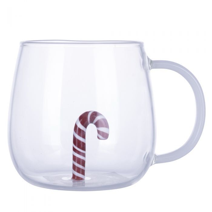 Bicchieri con manico vetro borosilicato - Bastoncino 350ML