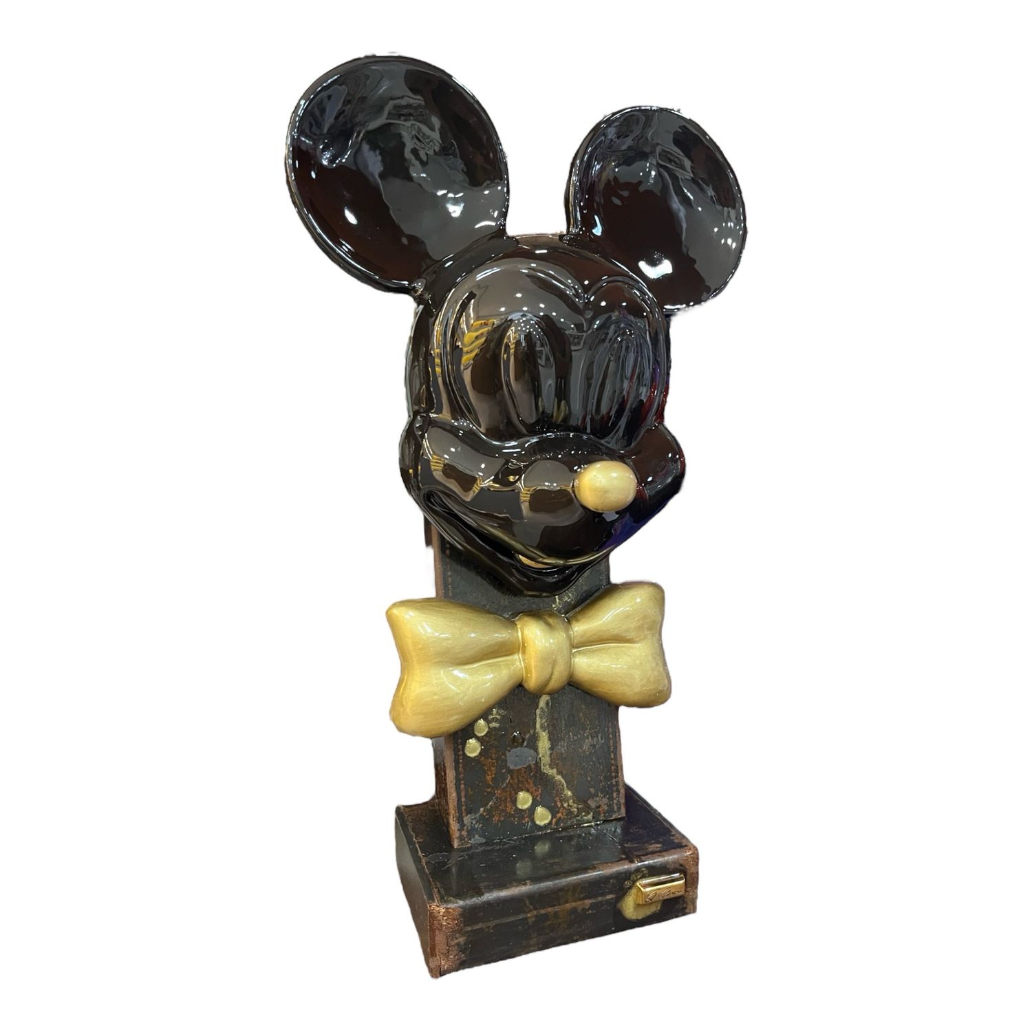 Scultura testa Topolino - Gli unici Macri