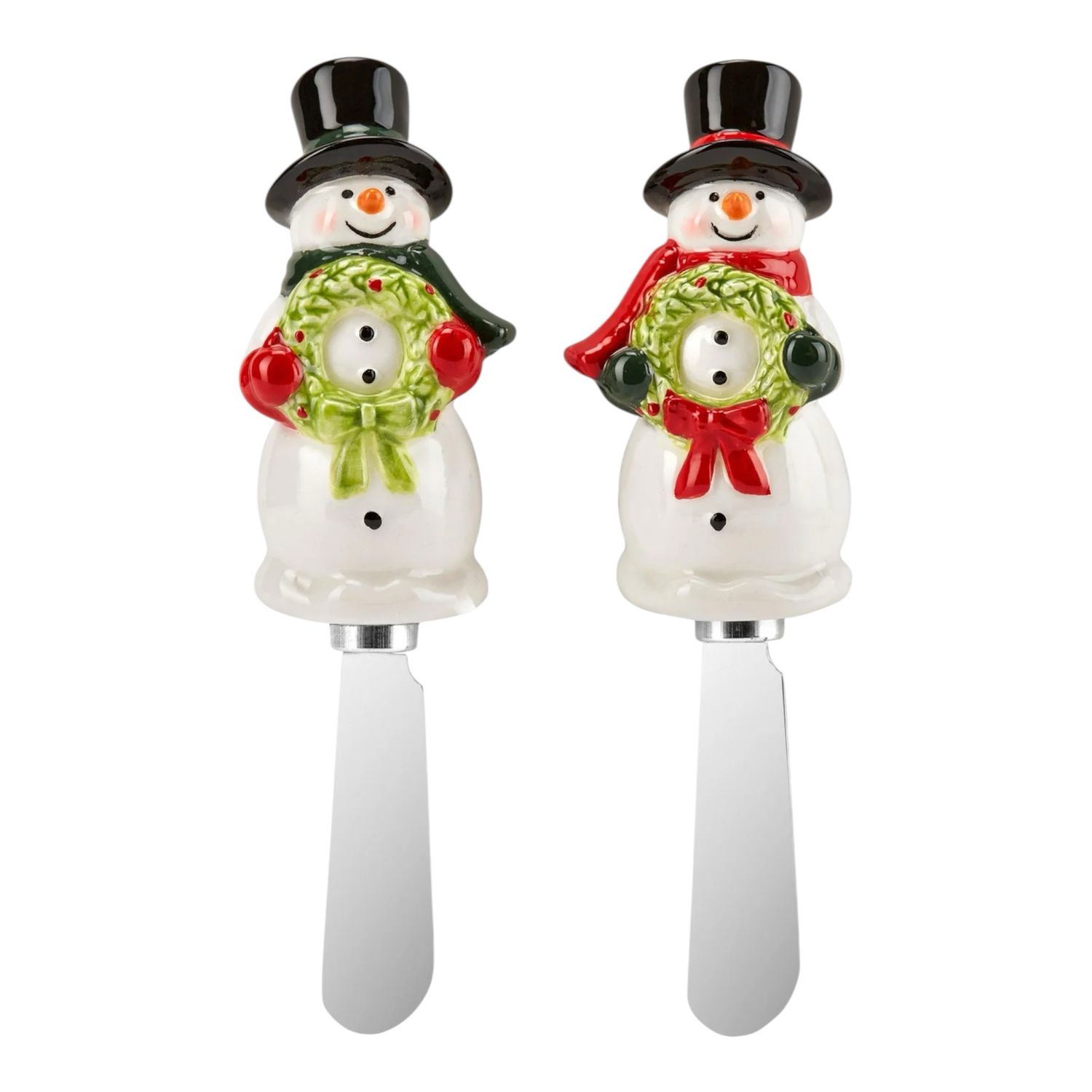 Snowman - set 2 coltellini burro