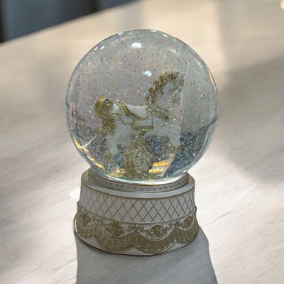 Palla di neve carillon - Cavallo Gade Palla di neve carillon - Cavallo Gade