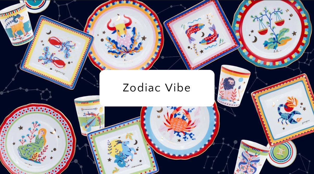Piatto pane cm.16 - Zodiac Vibe Baci Milano