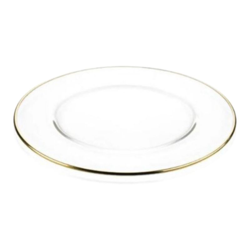 Set 6 sottopiatti vetro filo oro - Clear 2.0 Fade Set 6 sottopiatti vetro filo oro - Clear 2.0 Fade