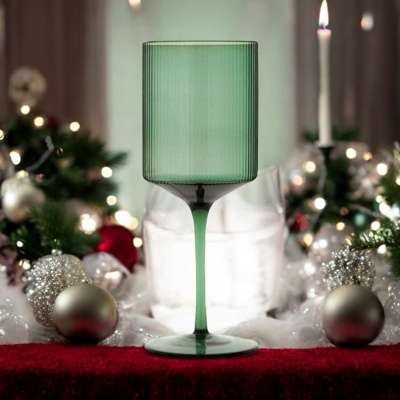 Set 6 calici vino ml.400 - Garda verde