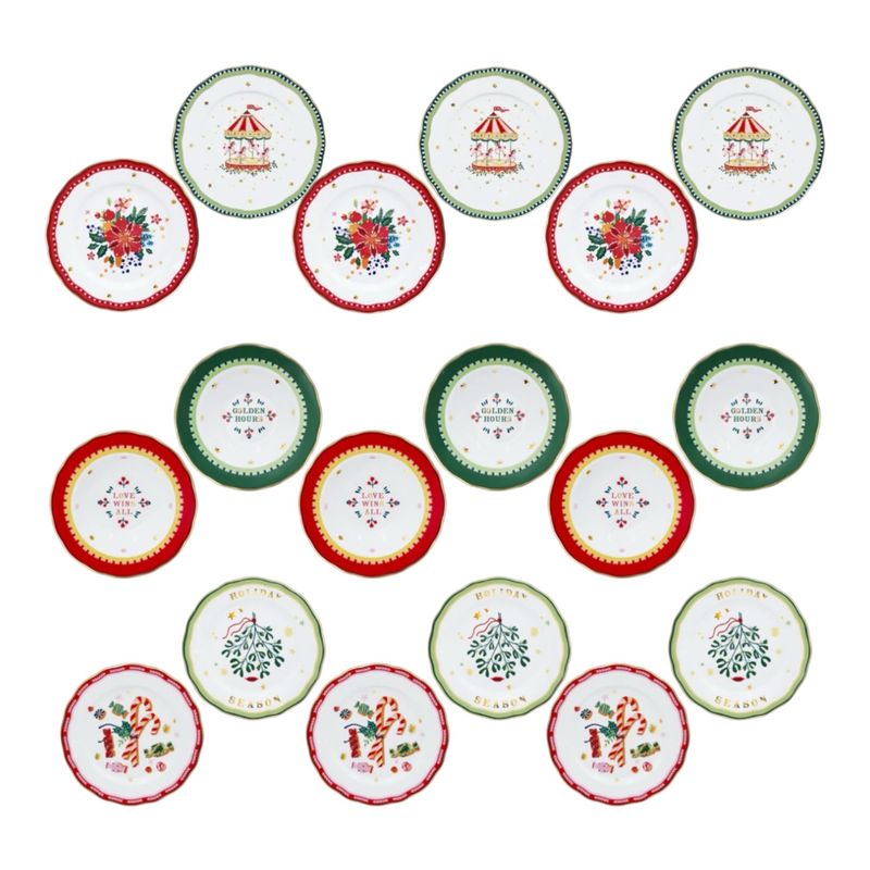 Servizio di piatti 18 pezzi XMAS - Mamma Mia Baci Milano