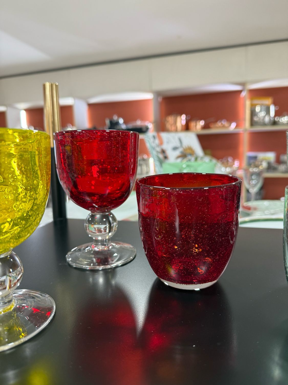 Bubbles Onlylux - Set 6 bicchieri acqua Rosso