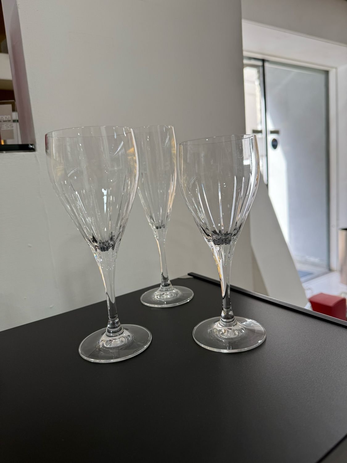 Servizio 36 calici Cristallo di Corte - Goccia taglio lance