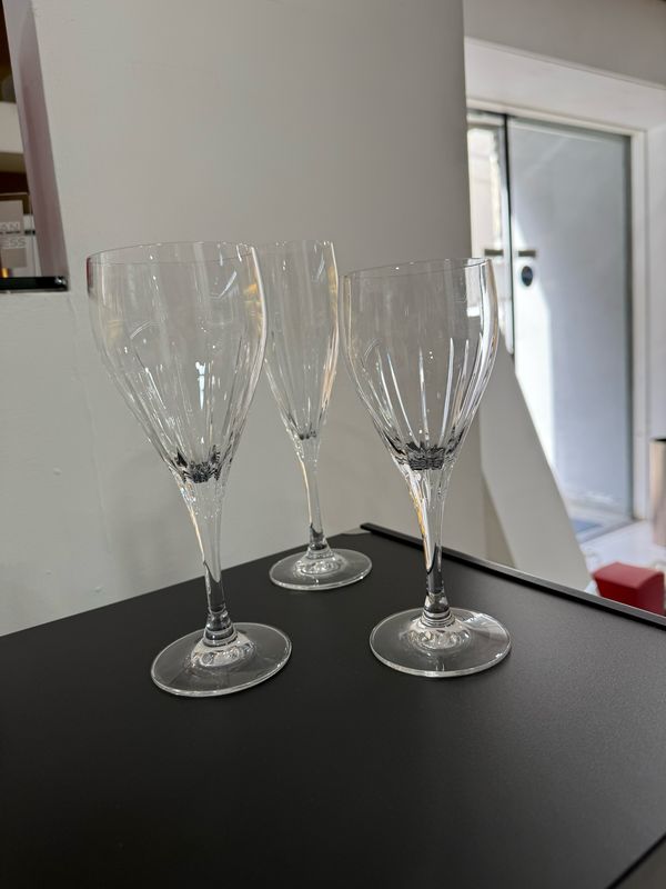 Servizio 36 calici Cristallo di Corte - Goccia taglio lance