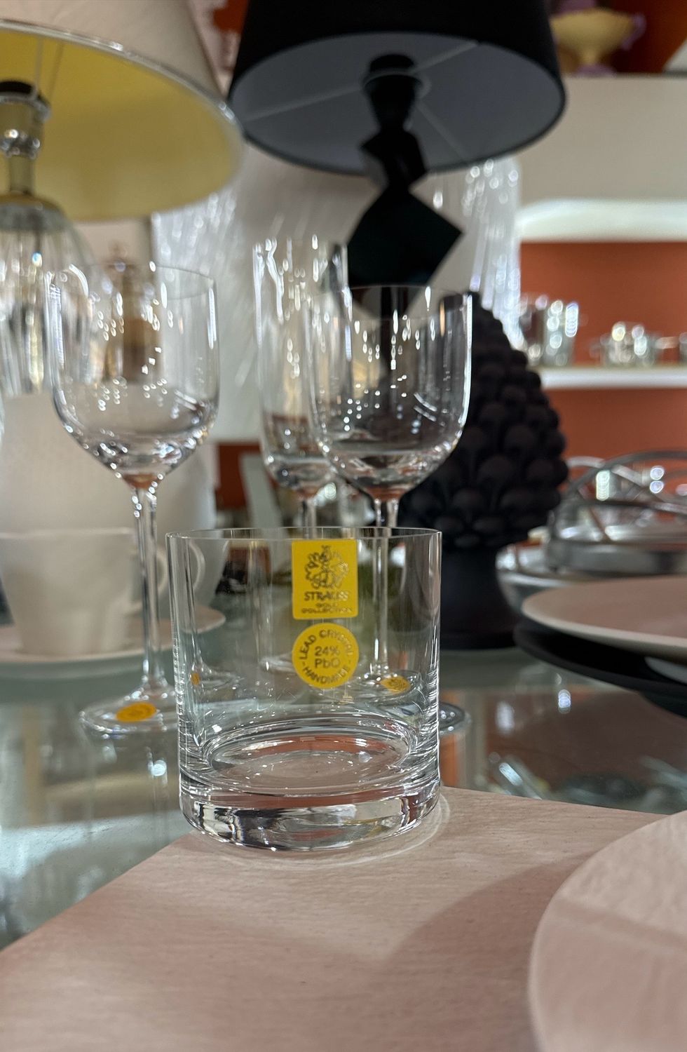 Strauss - set 12 tumbler cristallo
