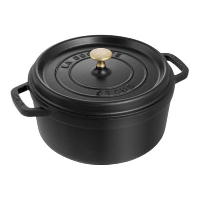 Cocotte black cm.26 - Staub