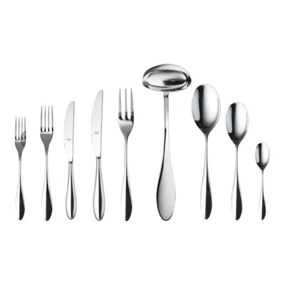 Bauletto posate 124 pezzi - Carinzia Mepra