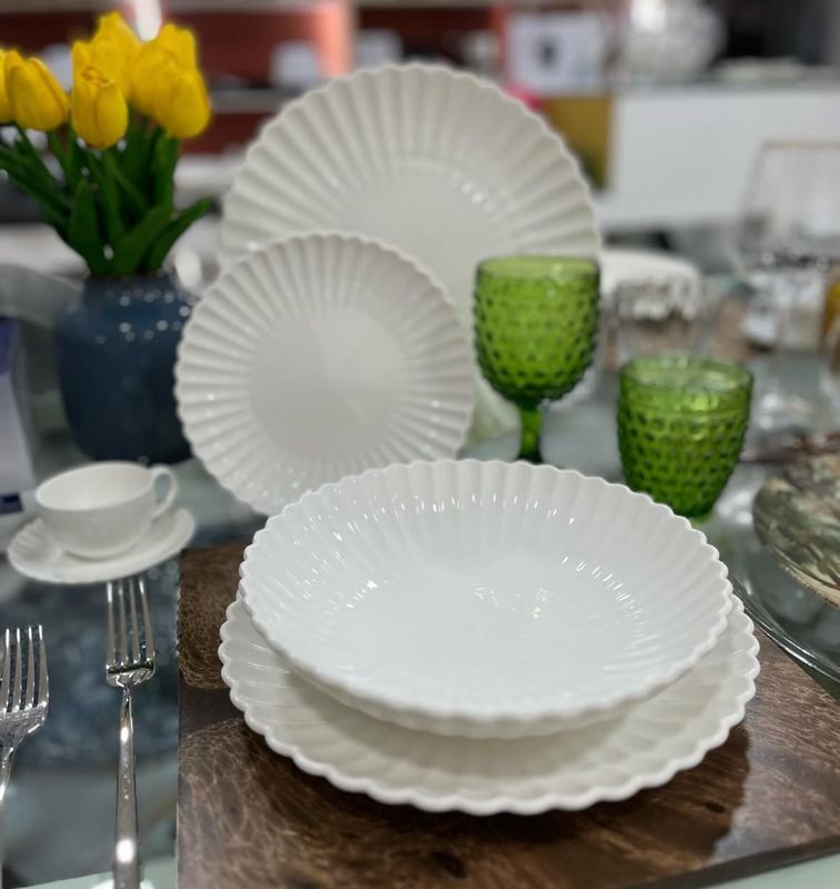 Servizio piatti 37 pezzi - Margherita fade