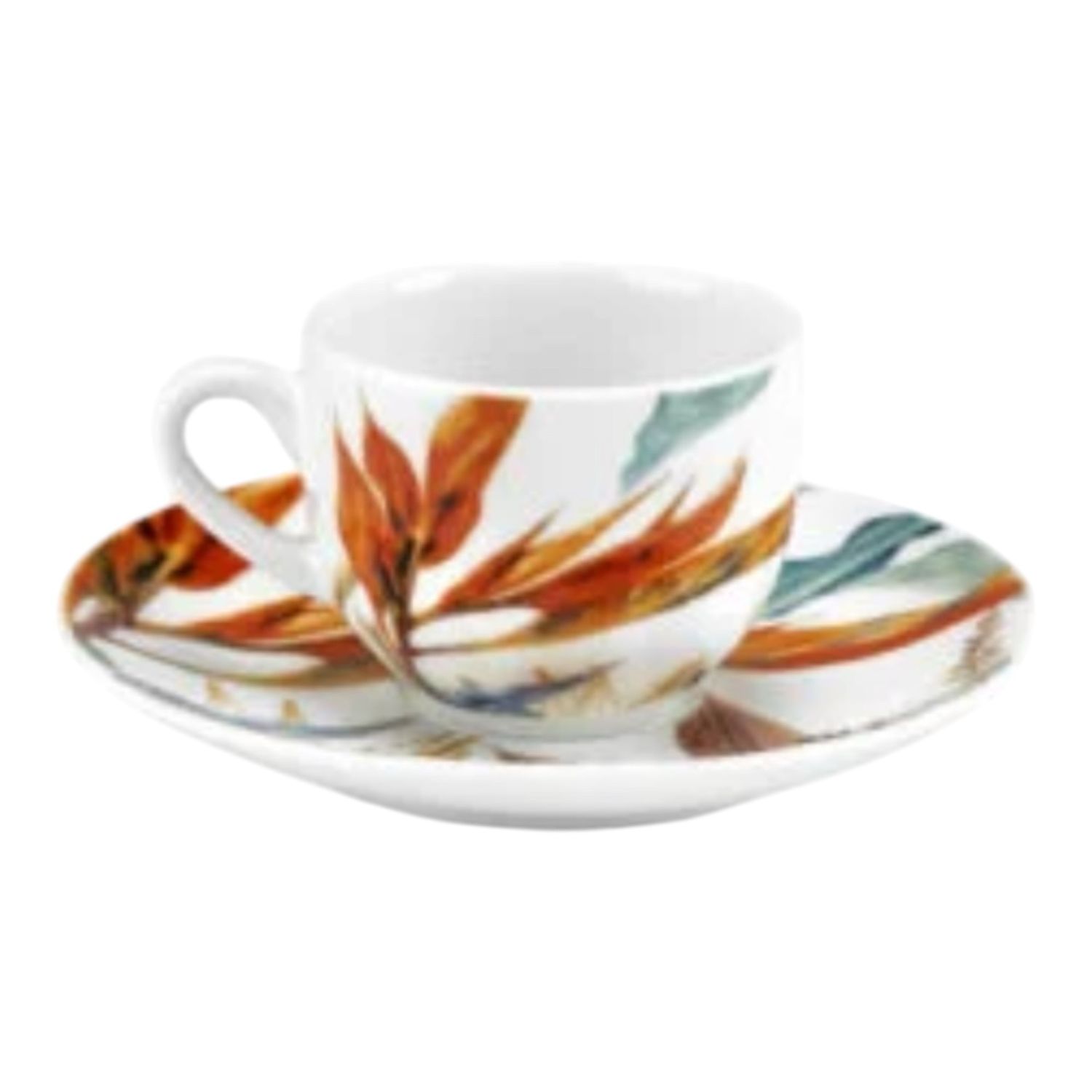 Set 6 tazze caffe con piattino - Alyssa Fade
