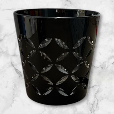 Set 6 bicchieri acqua 370ml - I Veneziani Nero