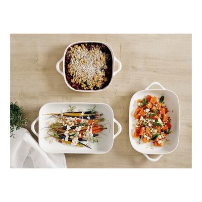 Teglia quadrata 24,5 x 24,5 - Basics White Maxwell &amp; Williams 