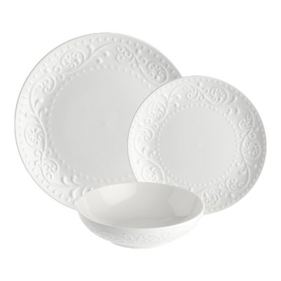 Sognante - Set 18 pezzi La Porcellana Bianca 