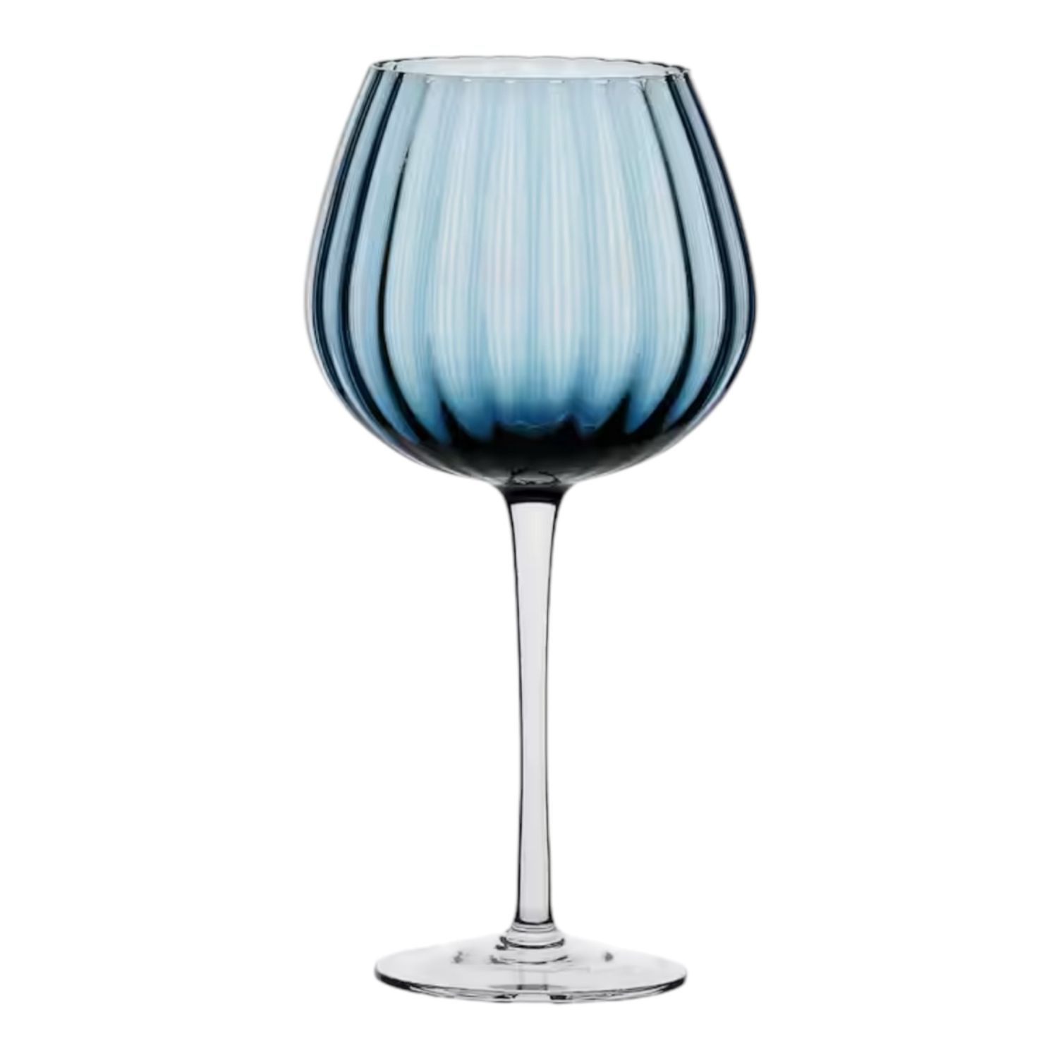 Set 6 calici vino - Prismia Blu Rose e Tulipani
