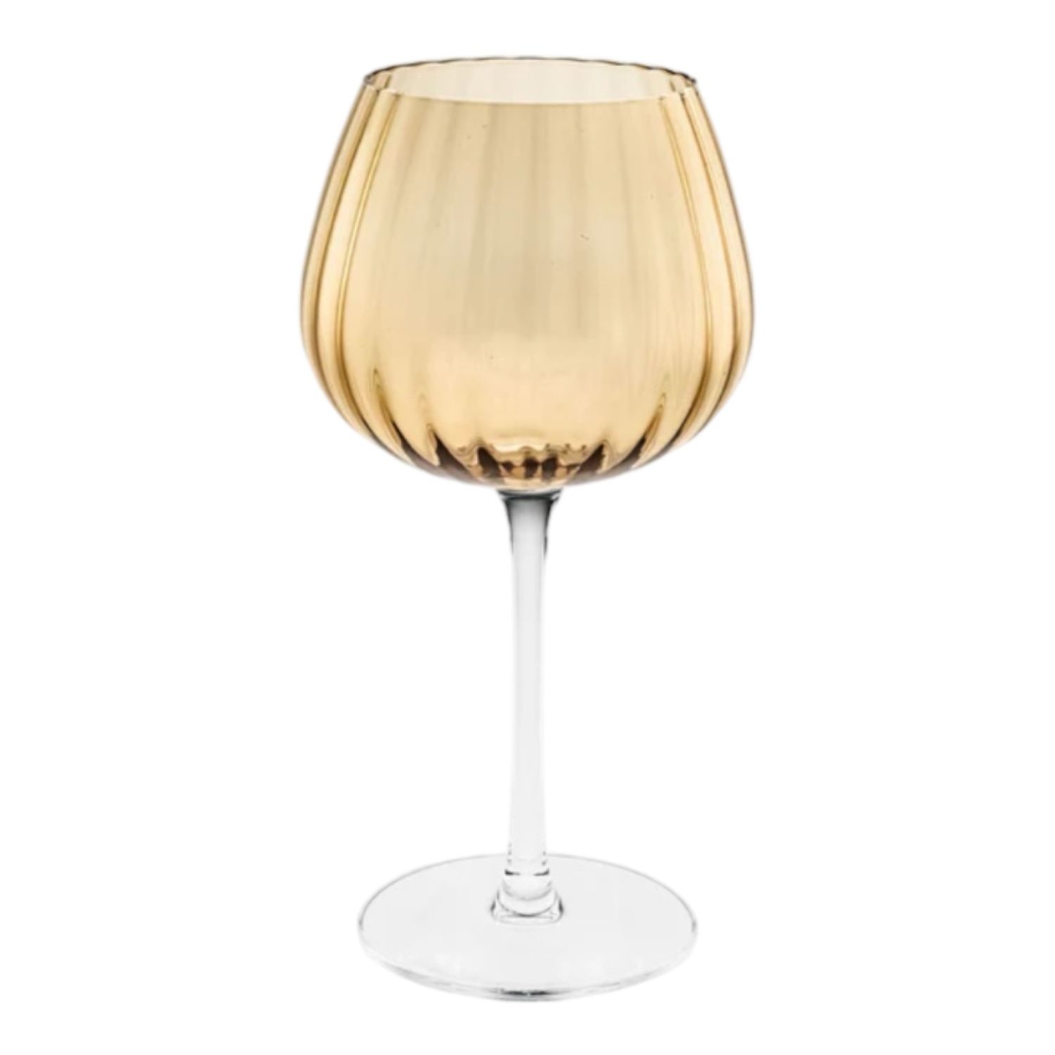 Set 6 calici vino - Prismia Ambra Rose e Tulipani 