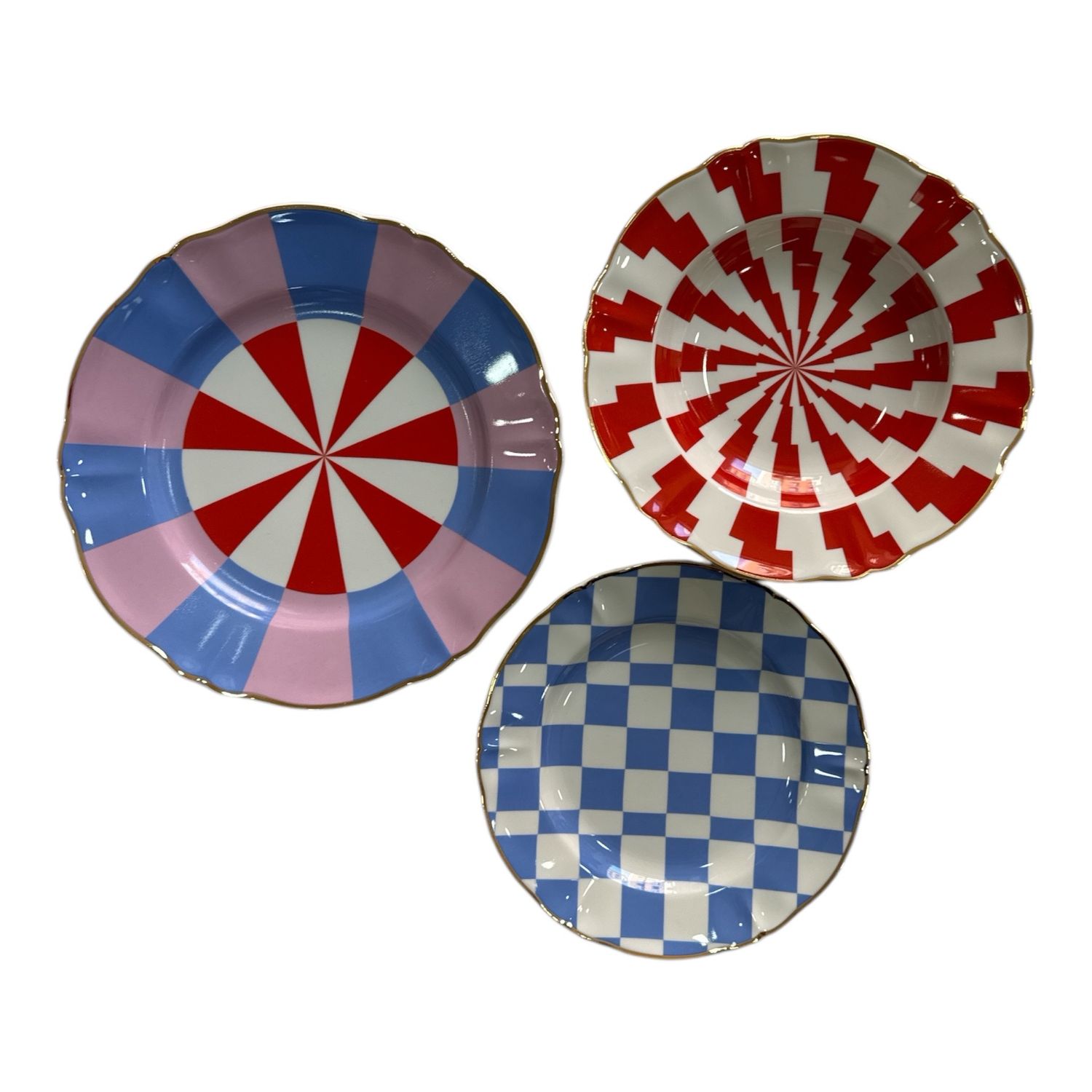Set 3 piatti Posto tavola - Abracadabra La Tavola scomposta Bitossi
