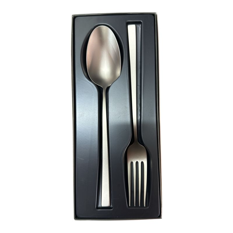 Confezione 2 pezzi a servire - Rock antique inox satinato Sambonet 