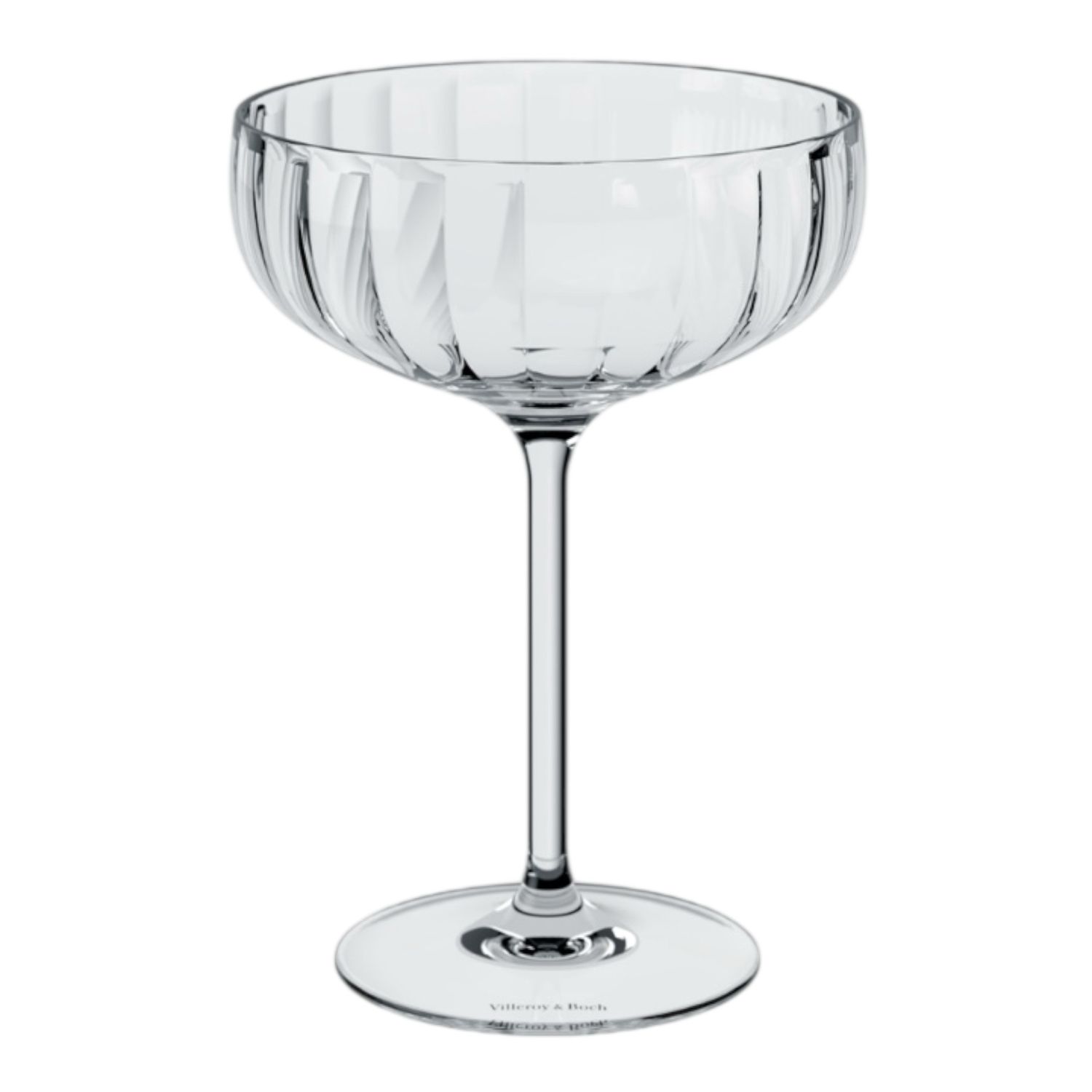 Rose Garden - set 4 coppa champagne 